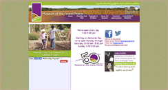 Desktop Screenshot of museumofthegrandprairie.org